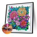 5D Part Special Shaped Drill Crystal Diamond Painting Flower Kit Art Craft