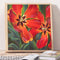 Flower Oil Paint By Numbers DIY Canvas Wall Art Picture Craft Home Decoration