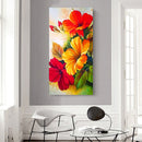 Flower Oil Paint By Numbers Kits Canvas Picture DIY Wall Art Craft Coloring