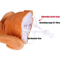 Open Ear Cospaly Headgear Cat Clothes Headgear Chicken Leg Dress Up Pet Hat