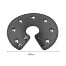Waterproof Star Hollow PU Leather Lamp Cover Dustproof Lampshade Decoration