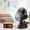 #A 8 inch Portable Fan 2 Gears Adjustable High Power Fan for Makita Lithium Batt