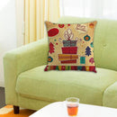 Christmas Xmas Gifts Sofa Car Throw Cushion Pillow Cover Case Home Decor