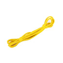 Elastic Resistance Band Exercise Gym Fitness Strength Belt (Yellow 6.4mm) Newly