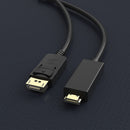 Compatible Converters Cable Adapter DP to HDMI Conversion Cable Displayport