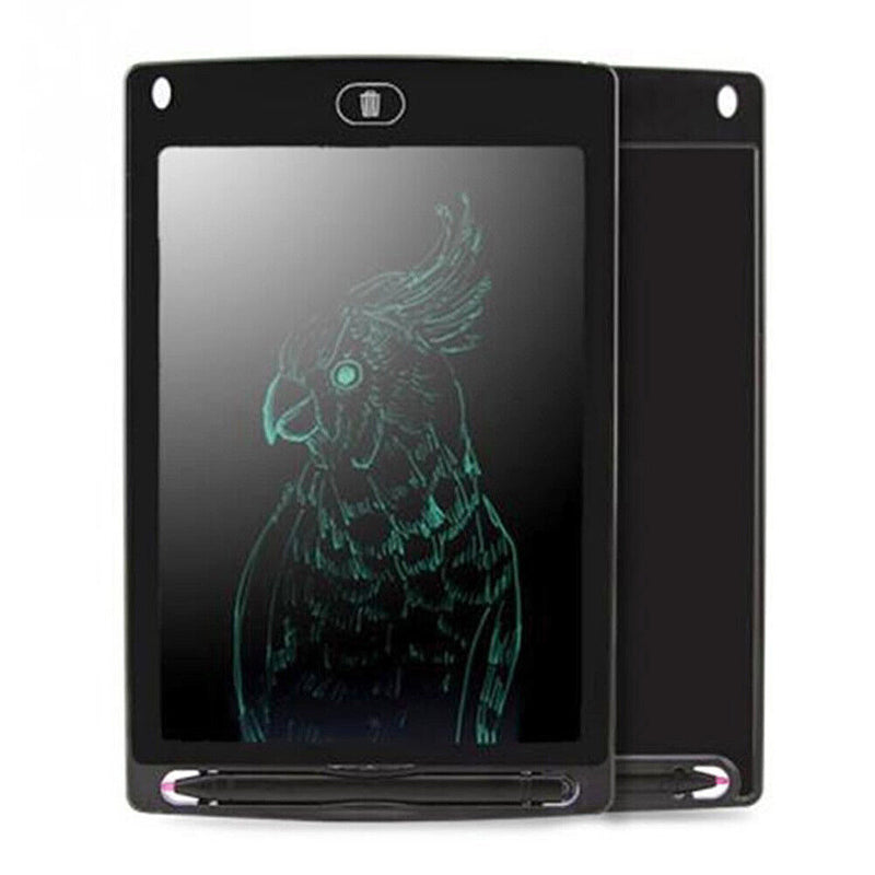 8.5in LCD Digital Writing Tablet Portable Drawing Board (Monochrome Black)