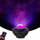 LED Galaxy Star Moon Cloud Projectors Night Light Starry Oceans Wave Lamp Remote