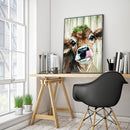 5D DIY Diamond Painting Full Round Drill Grazing Cow Animal Craft Home Deco