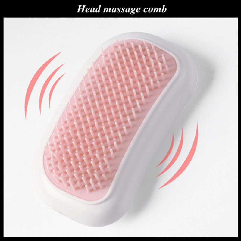 Electric Head Massager 8000 Vibration Per Minute Silicone Head Massage Combs