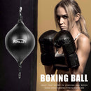 Pear Double End PU Punching Ball Reflex Speed Boxing Bag (Black) Newly