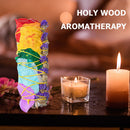 Rose Petal White Sage Pure Grass Smudge Bundle for Home Office Cleansing In
