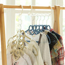 8PCS/Set Hangers Rack Cabinets Wardrobe Clothing Hook Space Saver