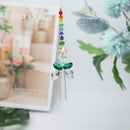 Crystal Hanging Drops Colorful Beads Angel Pendant Chandelier Curtain Decor
