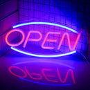 USB Powered Neon Sign Light Acrylic LED Wall Hanging Lamp Decor (Open)