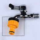 ABS Garden Hose Water Pipe Connector Tube Fitting Tap 1/2" 3/4" V5A0 Q3G8 Q9G8