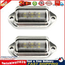 2pcs Car License Plate Light 12-24V Truck Trailer 6LED Tail Step Side Lamp Newly