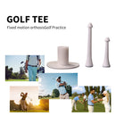 Rubber Golf Tees Kit Training Practice Tool Golf Balls Holder Tees White