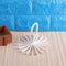 18 Hooks Necktie Scarf Belt Hanger Organizer Clothing Holder Rack(White) Newly