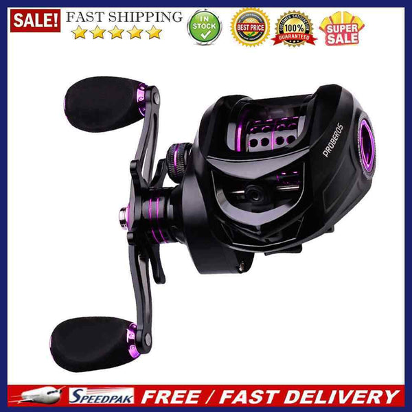 PROBEROS Fishing Reel 7.2/1 High Speed Baitcasting Spool 10kg Max Drag Reels