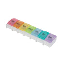Box Dispenser Storage Candy Container Weekly Medicine Tablet Daily Pill Box