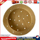 100x Air Fryer Disposable Paper Liner Non-Stick Steamer Baking Mat (Brown) Newly