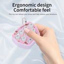 Whack-A-Mole Game - LED Mini Hamster Memory Game Toys Keychain (Purple) Newly