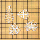 Stamp Cake Tool Agave Ivy Turtle Leaf Shaped Biscuit Mold Cookie Embosser Mold