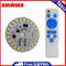 Circular Solar Lamp Board 12W Remote Control LED Round Panel for Ceiling Lights