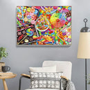 DIY Full Round Drill Rhinestone Diamond Painting Candies Handwork Home Art Decor