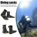 Outdoor Diving Winter Swimming Snorkeling Socks 3mm Thermal Floor Sock (XL)