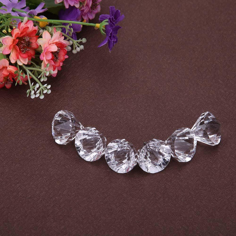 20pcs Acrylic Chandelier Crystal Beads Hanging Pendant Wedding Party Decor