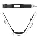 Multicolor Small Wrist Strap Replacement for Garmin Vivofit 1/2 (Black)