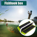 Fishing Rig Hook Tackle Box Fishing Gear Tool Storage Case (Green 32cm) Newly