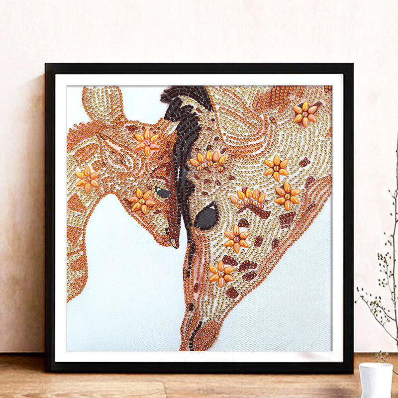 5D Girl Dream Diamond Painting Luminous Special Shape Partial Drill V042