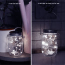 LED Solar Fairy Mason Jar Light Party Wedding Garden Decor (White Light 2m)