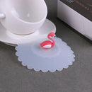 Bird Style Anti-Dust Tea Cup Cover Silicone Leakproof Coffee Lid Cap