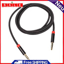 Nylon Braided 3.5mm Male Cable for Headphones Car MP3 AUX Audio Extension Cord