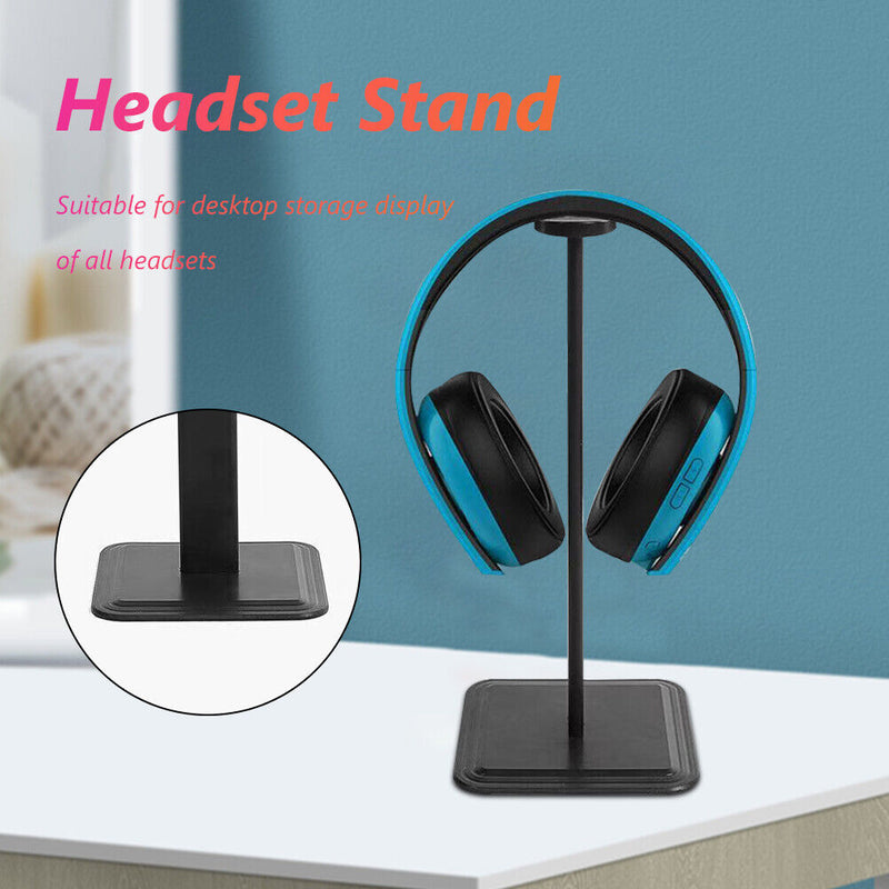 M2 Headphone Stand Desk Gaming Headset Holder for All Over-Ear On-Ear Headphones