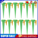 Drip Irrigation System Automatic Watering Spike for Plants (12pcs Green)
