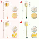 Scrub Long Handle Brush Skin Massages Bathing Brush Tool Body Scrubber