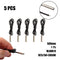 0.5M NTC 10Khm 1% 3435 Thermistor Temperature Sensor Waterproof Probe Wire