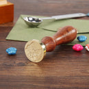 Retro Envelope Sealing Wax Copper Stamp for Art Decor Customs Supply (F292)