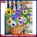 5D DIY Diamond Painting Kits Full Round Drill Morning Glory Mosaic Picture