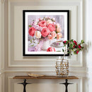 5D DIY Full Round Drill Diamond Painting Warm Flowers Cross Stitch (B1098)
