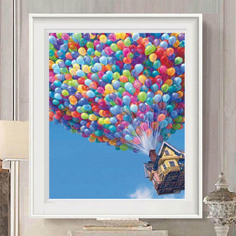 5D Balloon House Diamond Painting Embroidery DIY Cross Stitch Home Decor