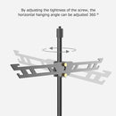 Multifunction Outdoor Camping Table Frame, Foldable, Adjustable Lat