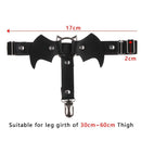 Nightclubs Legs Garter Belt Wings Leg Garter Straps Faux Leather Suspenders