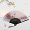 #A Chinese Style Folding Bamboo Fan Art Craft Ornaments Dance Hand Fans Supply