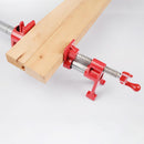 Wood Gluing Pipe Clamp Fixture Carpenter Woodworking Heavy Metal Clamps Tools