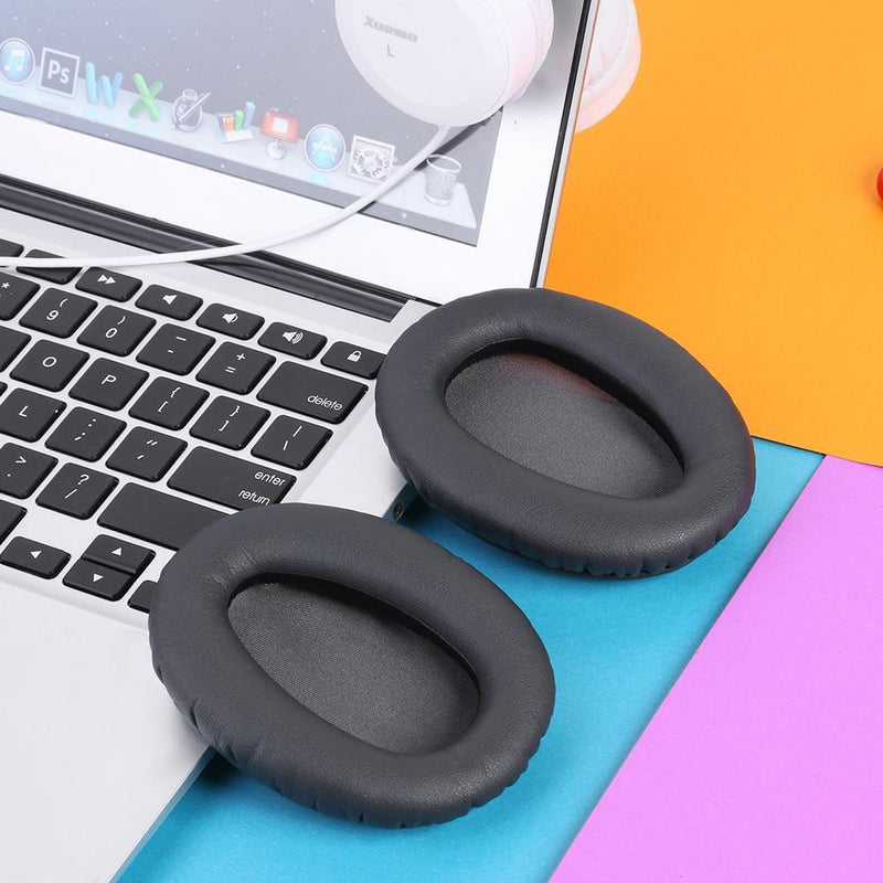 1 Pair Earpad Over-Ear Foam Cushions Earphones Cover for Sony WH-CH700N Headset